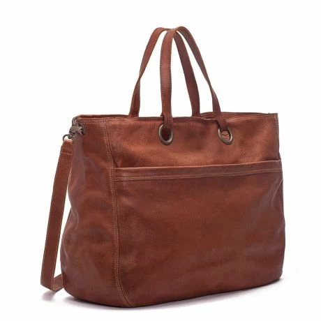 Biba Evans Travel Cross Bag Cognac 4 Biba Evans Travel Cross Bag Cognac - Afbeelding 2