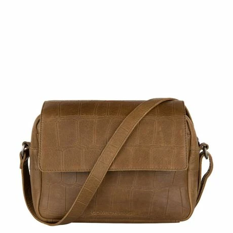 Cowboysbag Grand Croco Crossbody Cameby Olive 3 Cowboysbag Grand Croco Crossbody Cameby Olive