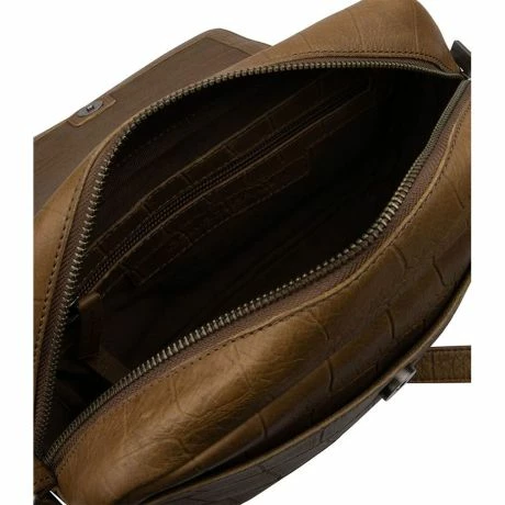 Cowboysbag Grand Croco Crossbody Cameby Olive 6 Cowboysbag Grand Croco Crossbody Cameby Olive - Afbeelding 4