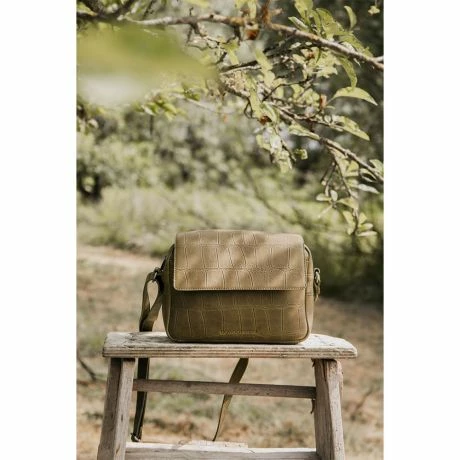 Cowboysbag Grand Croco Crossbody Cameby Olive 7 Cowboysbag Grand Croco Crossbody Cameby Olive - Afbeelding 5