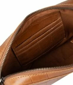 Cowboysbag Big Croco Crossbody Timber Fawn -NL Rugzak Verkoopwinkel crossbody timber3360 000521 fawn 4
