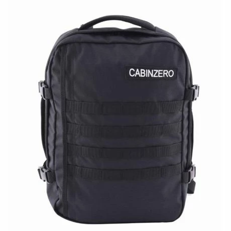 CabinZero Military 28L Lightweight Adventure Bag Absolute Black 3 CabinZero Military 28L Lightweight Adventure Bag Absolute Black