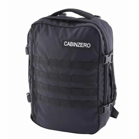 CabinZero Military 28L Lightweight Adventure Bag Absolute Black 5 CabinZero Military 28L Lightweight Adventure Bag Absolute Black - Afbeelding 3