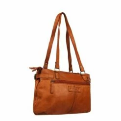 DSTRCT Harrington Road Schoudertas Cognac 354630 -NL Rugzak Verkoopwinkel dhr2