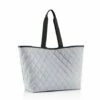 Reisenthel Classic Shopper XL Rhombus LIght Grey 1 Reisenthel Classic Shopper XL Rhombus LIght Grey -NL Rugzak Verkoopwinkel dl7060 01