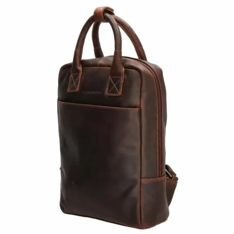 Hide & Stitches Japura Rugzak Donkerbruin 097 4 Hide & Stitches Japura Rugzak Donkerbruin 097 - Afbeelding 2