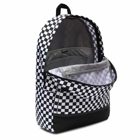 Vans Construct Skool Rugzak Black / White Check 5 Vans Construct Skool Rugzak Black / White Check - Afbeelding 3
