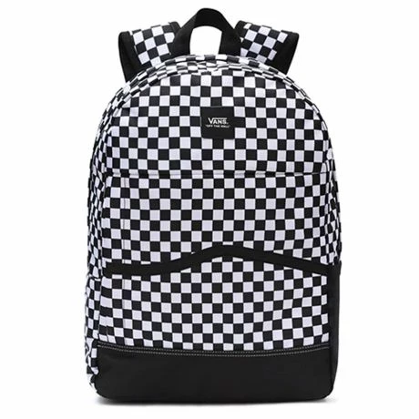 Vans Construct Skool Rugzak Black / White Check 3 Vans Construct Skool Rugzak Black / White Check