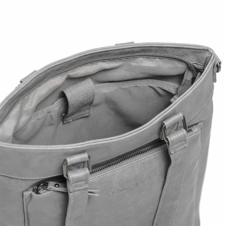 Daniel Ray Glendale Shopper Crossbody Tas Grijs 7 Daniel Ray Glendale Shopper Crossbody Tas Grijs - Afbeelding 5