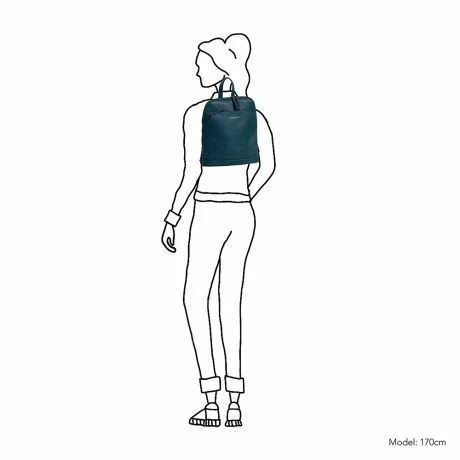 Daniel Ray Tempe Rugtas Turquoise 8 Daniel Ray Tempe Rugtas Turquoise - Afbeelding 6