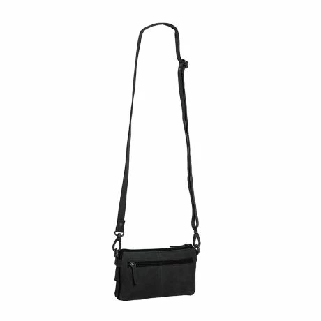 Daniel Ray Aurora Crossbody Schoudertas Black 4 Daniel Ray Aurora Crossbody Schoudertas Black - Afbeelding 2