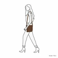 Daniel Ray Vacaville Crossbody Schoudertas Cognac -NL Rugzak Verkoopwinkel drl16.1179 .31 cognac 1