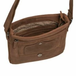 Daniel Ray Vacaville Crossbody Schoudertas Cognac -NL Rugzak Verkoopwinkel drl16.1179 .31 cognac 6