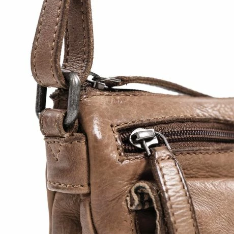 Daniel Ray Clovis Schoudertas Taupe 6 Daniel Ray Clovis Schoudertas Taupe - Afbeelding 4