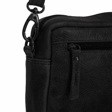 Daniel Ray Palm Bay Schoudertas Zwart 5 Daniel Ray Palm Bay Schoudertas Zwart - Afbeelding 3