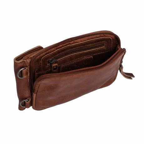 Daniel Ray Lakeland Telefoontasje Cognac 7 Daniel Ray Lakeland Telefoontasje Cognac - Afbeelding 5