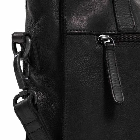 Daniel Ray Berkeley Shopper Schoudertas Zwart 6 Daniel Ray Berkeley Shopper Schoudertas Zwart - Afbeelding 4