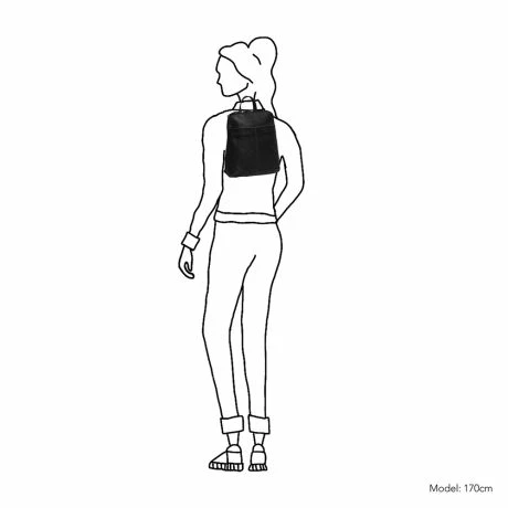 Daniel Ray Miramar Rugtas Zwart 8 Daniel Ray Miramar Rugtas Zwart - Afbeelding 6