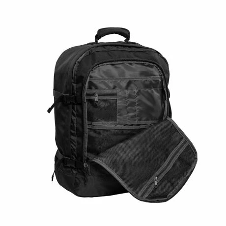 Daniel Ray Cabin Rugtas Meridian Zwart 4 Daniel Ray Cabin Rugtas Meridian Zwart - Afbeelding 2