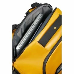 Samsonite Ecodiver Travel Backpack M 55L Yellow -NL Rugzak Verkoopwinkel ecodiver travel backpack laptop compartment 5