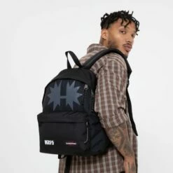 Eastpak Padded Pak'r Rugzak Kiss Black -NL Rugzak Verkoopwinkel ek000620 q82 alt004 uc183319 mhigh