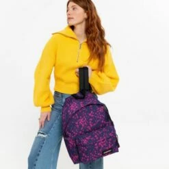 Eastpak Padded Pak'r Rugzak Eightimals Pink -NL Rugzak Verkoopwinkel ek000620 u98 alt001 uc220621 mlow