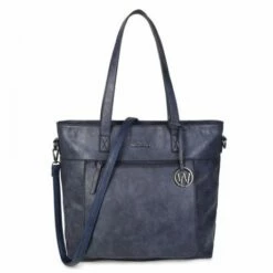 Wimona Evelina Schoudertas Donkerblauw