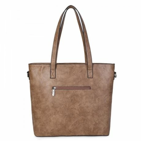 Wimona Evelina Schoudertas Taupe 5 Wimona Evelina Schoudertas Taupe - Afbeelding 3