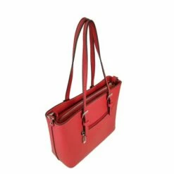Flora & Co Shoulder Bag Saffiano Small Red -NL Rugzak Verkoopwinkel f9179 red 2