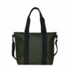 Rains Tote Bag Mini Shoulderbag Green -NL Rugzak Verkoopwinkel green tote