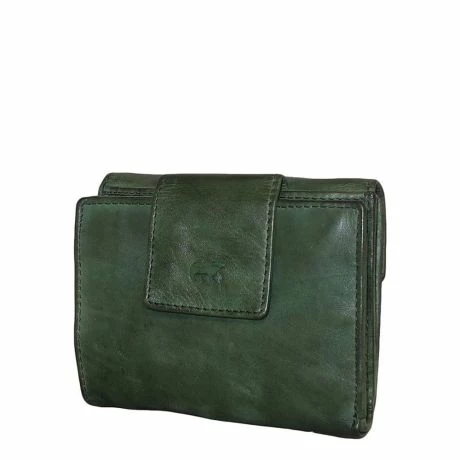 Bear Design Cow Lavato Jill Dames Portemonnee CL16211 Green 4 Bear Design Cow Lavato Jill Dames Portemonnee CL16211 Green - Afbeelding 2