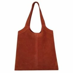 Cowboysbag Suede Handbag Alpha Brandy