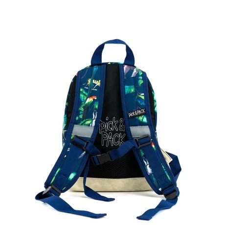 Pick & Pack Rugzak S Happy Jungle Navy 4 Pick & Pack Rugzak S Happy Jungle Navy - Afbeelding 2