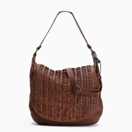 Biba Hardy Hobo Schoudertas Cognac 3 Biba Hardy Hobo Schoudertas Cognac