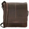 Hide & Stitches Japura Messenger Bag Donkerbruin 20825 -NL Rugzak Verkoopwinkel hide stitches japura messenger bag 20825 donkerbruin
