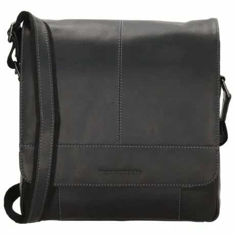 Hide & Stitches Japura Messenger Bag Zwart 20825 3 Hide & Stitches Japura Messenger Bag Zwart 20825