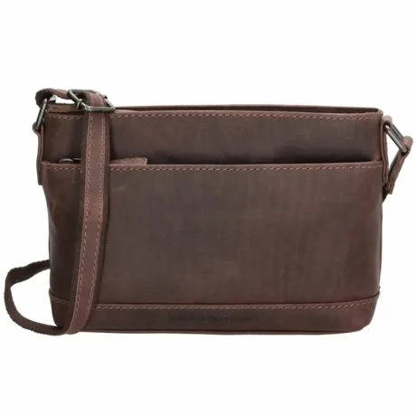 Hide & Stitches Japura Schoudertas 20826 Donkerbruin 3 Hide & Stitches Japura Schoudertas 20826 Donkerbruin