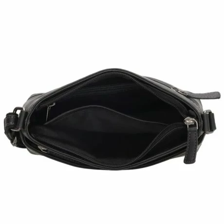 Hide & Stitches Japura Schoudertas 20826 Zwart 5 Hide & Stitches Japura Schoudertas 20826 Zwart - Afbeelding 3