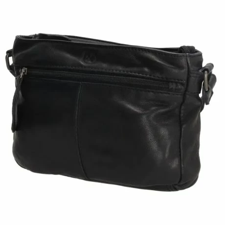 Hide & Stitches Paint Rock Schoudertas 20411 Zwart 4 Hide & Stitches Paint Rock Schoudertas 20411 Zwart - Afbeelding 2