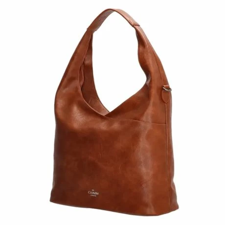 Charm London High Street Shopper Cognac 4 Charm London High Street Shopper Cognac - Afbeelding 2