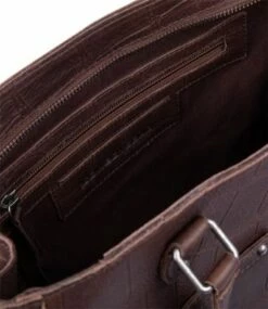 Cowboysbag Big Croco Handbag Midvale Hickory -NL Rugzak Verkoopwinkel hnadbag midvale3359 000555 hickory 4