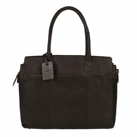 Burkely Vintage Doris Laptop Bag 15.6" Schoudertas Black 3 Burkely Vintage Doris Laptop Bag 15.6" Schoudertas Black