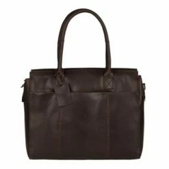 Burkely Vintage Doris Laptop Bag 15.6" Schoudertas Brown