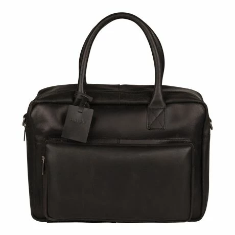 Burkely Vintage Mitch Worker 14" Schoudertas Black 3 Burkely Vintage Mitch Worker 14" Schoudertas Black