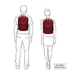 JanSport Big Student Backpack 15" Russet Red -NL Rugzak Verkoopwinkel image 1 4
