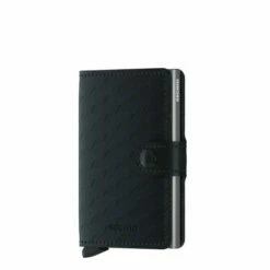 Secrid Mini Wallet Portemonnee Optical Black / Titanium