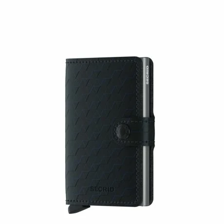 Secrid Mini Wallet Portemonnee Optical Black / Titanium 3 Secrid Mini Wallet Portemonnee Optical Black / Titanium