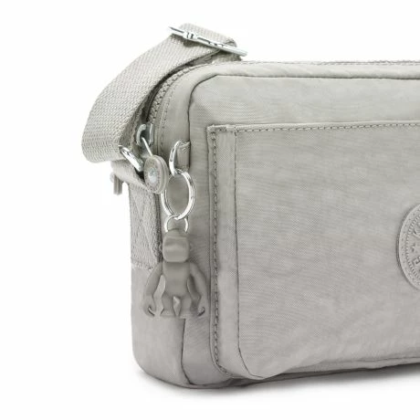 Kipling Abanu Medium Crossbody Grey Gris 6 Kipling Abanu Medium Crossbody Grey Gris - Afbeelding 4