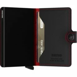 Secrid Mini Wallet Portemonnee Fuel Black-Red -NL Rugzak Verkoopwinkel image 2 9 1