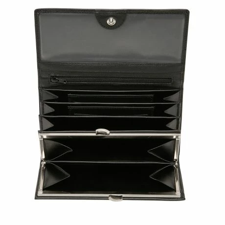 Castelijn & Beerens Vita Dames RFID Portemonnee Beugel Black 6 Castelijn & Beerens Vita Dames RFID Portemonnee Beugel Black - Afbeelding 4